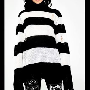 Seven Knit Turtleneck Sweater - Killstar - XS